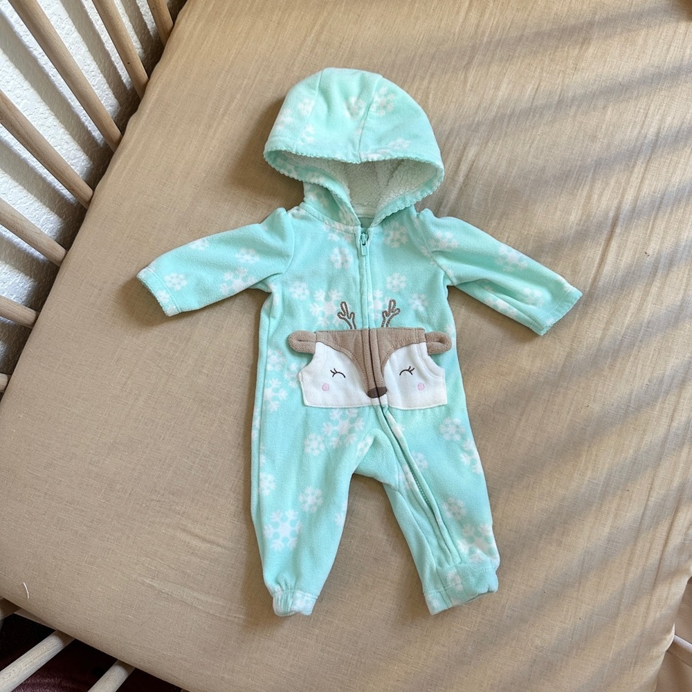 Carters fleece onesie